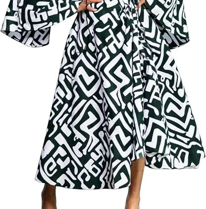 Kara Chic - Ankara Wrap Dress - Rack Hunt