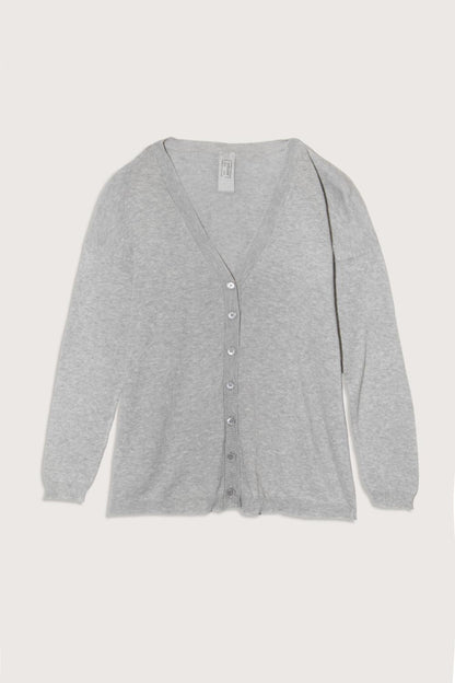 Women's Cotton V-neck Cardigan