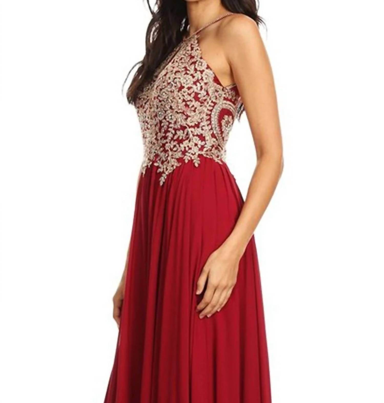 Anny Lee - Chiffon Ballgown - Rack Hunt