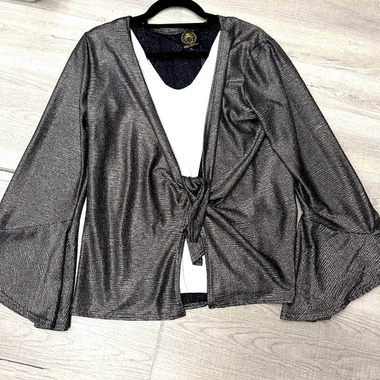 Accessorize Me - Lurex Bell Top Wrap Jacket - Rack Hunt -