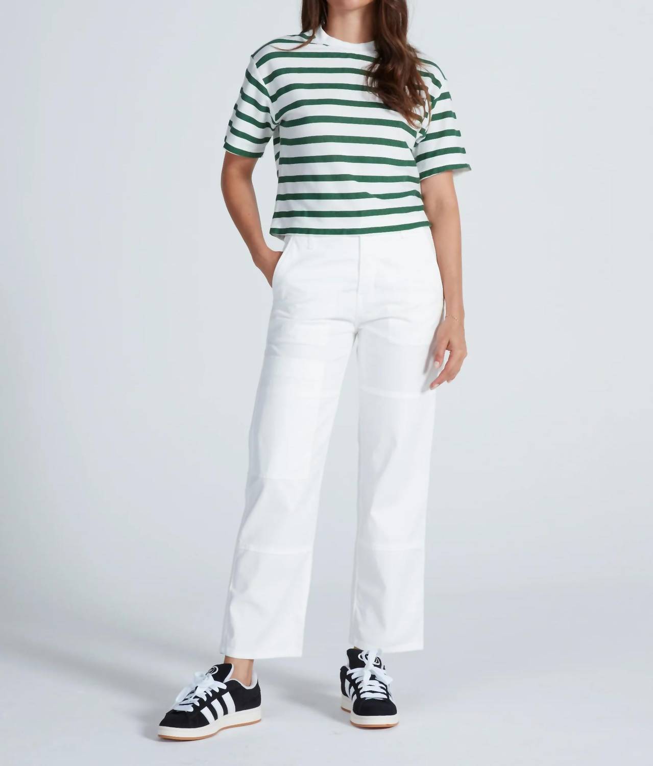 Classic Crewneck Non Cuff Tee