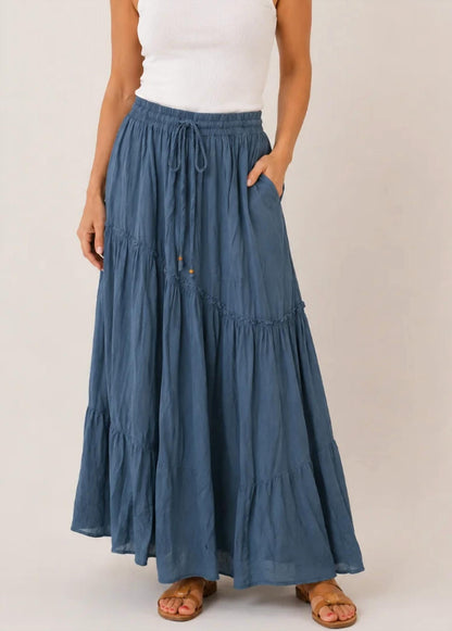 Walk On By Maxi Skirt