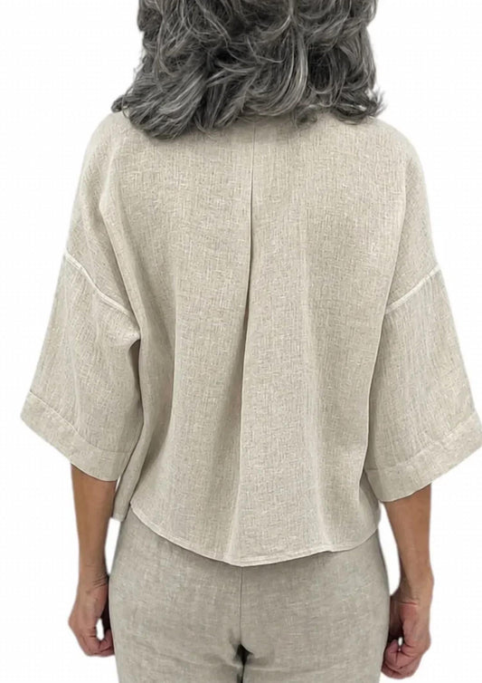 Short Linen Shirt