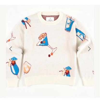 Women's Cashmere Cocktail Hour Crew Sweater