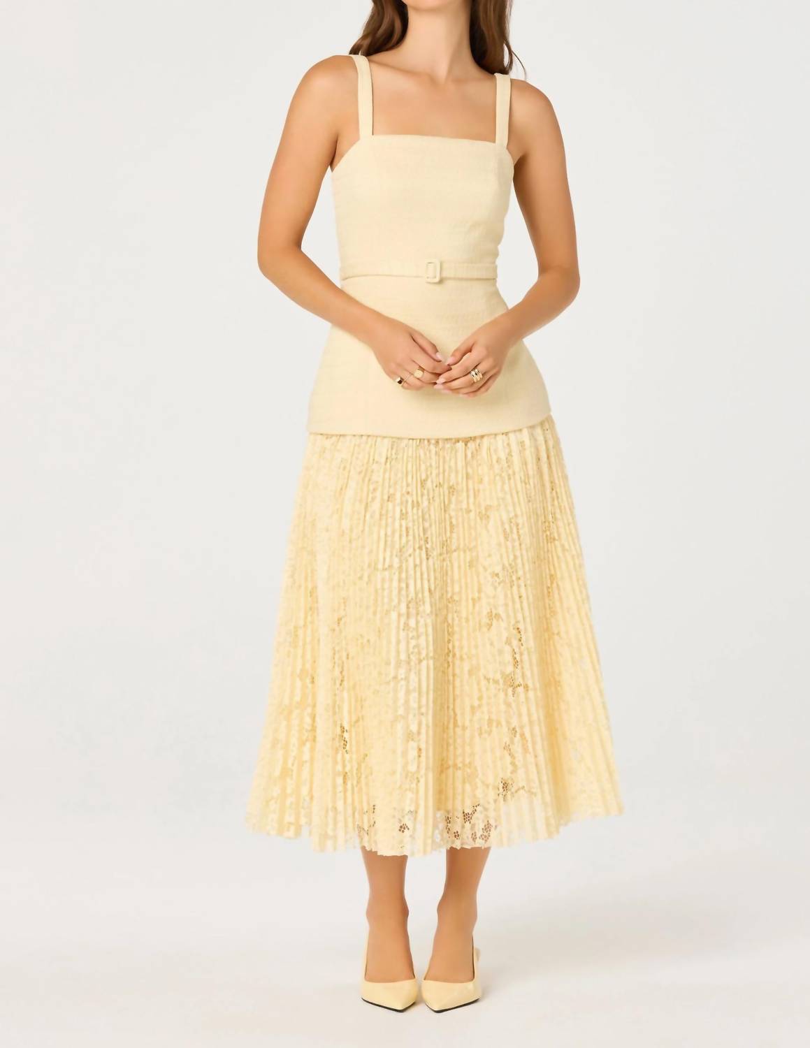 Tweed Midi Dress