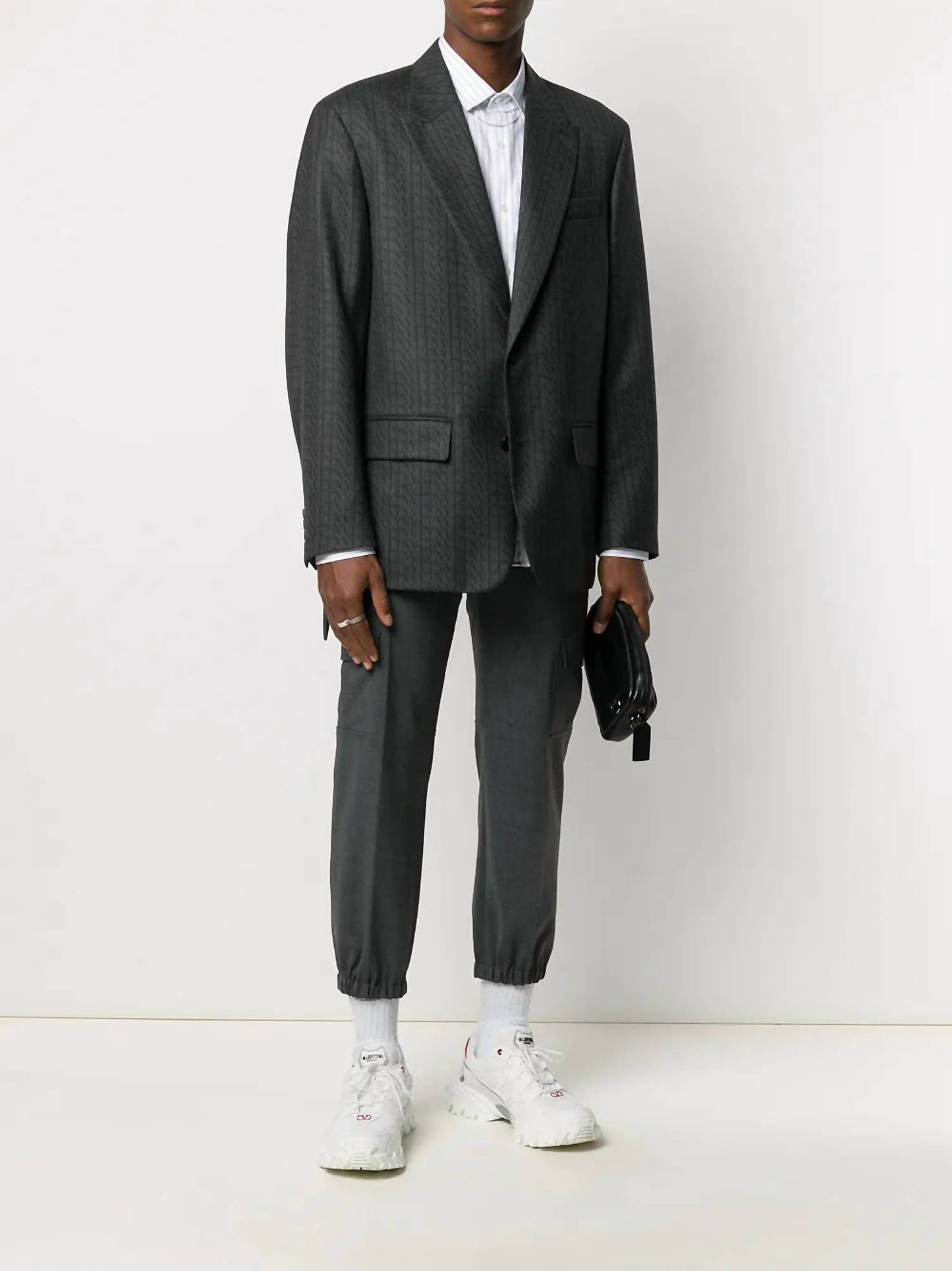 Valentino - Print Single Breasted Blazer - Rack Hunt