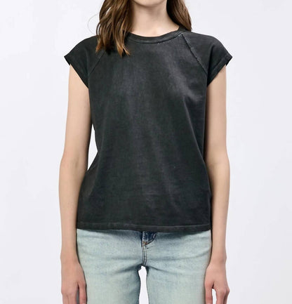 Cindy Cap Sleeve Tee