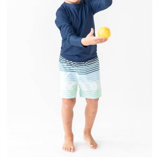 Water-Repellent Swim Trunks