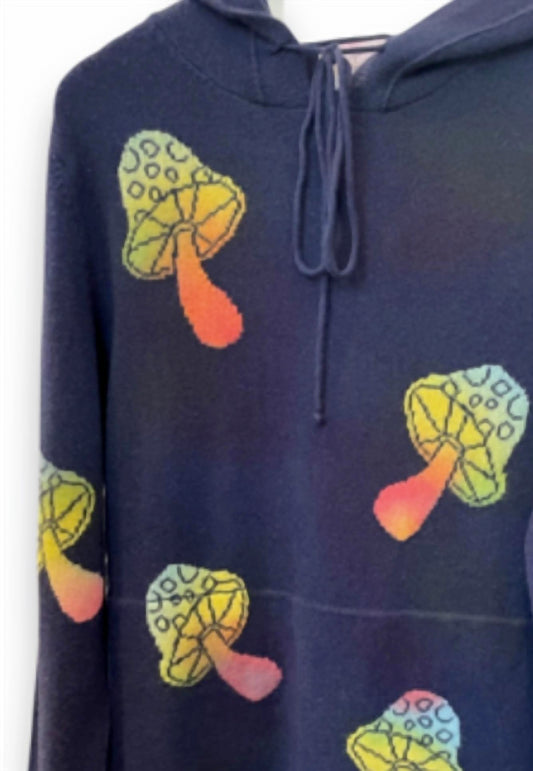 Unisex Mushroom Tie Dye Hoodie
