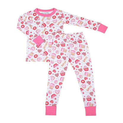 Girl's Xoxo Sweets Long Pajamas