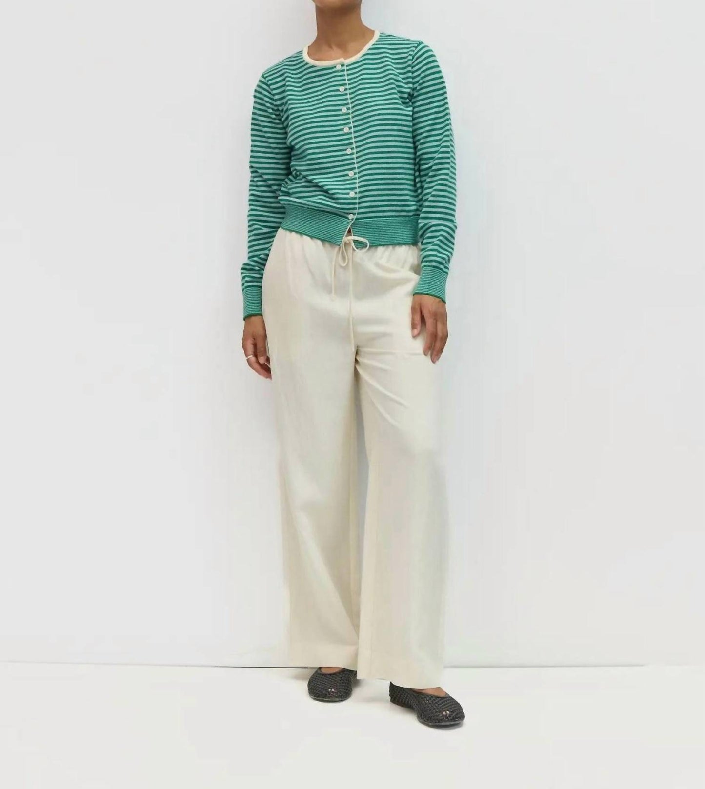Ruby Stripe Knit Cardigan