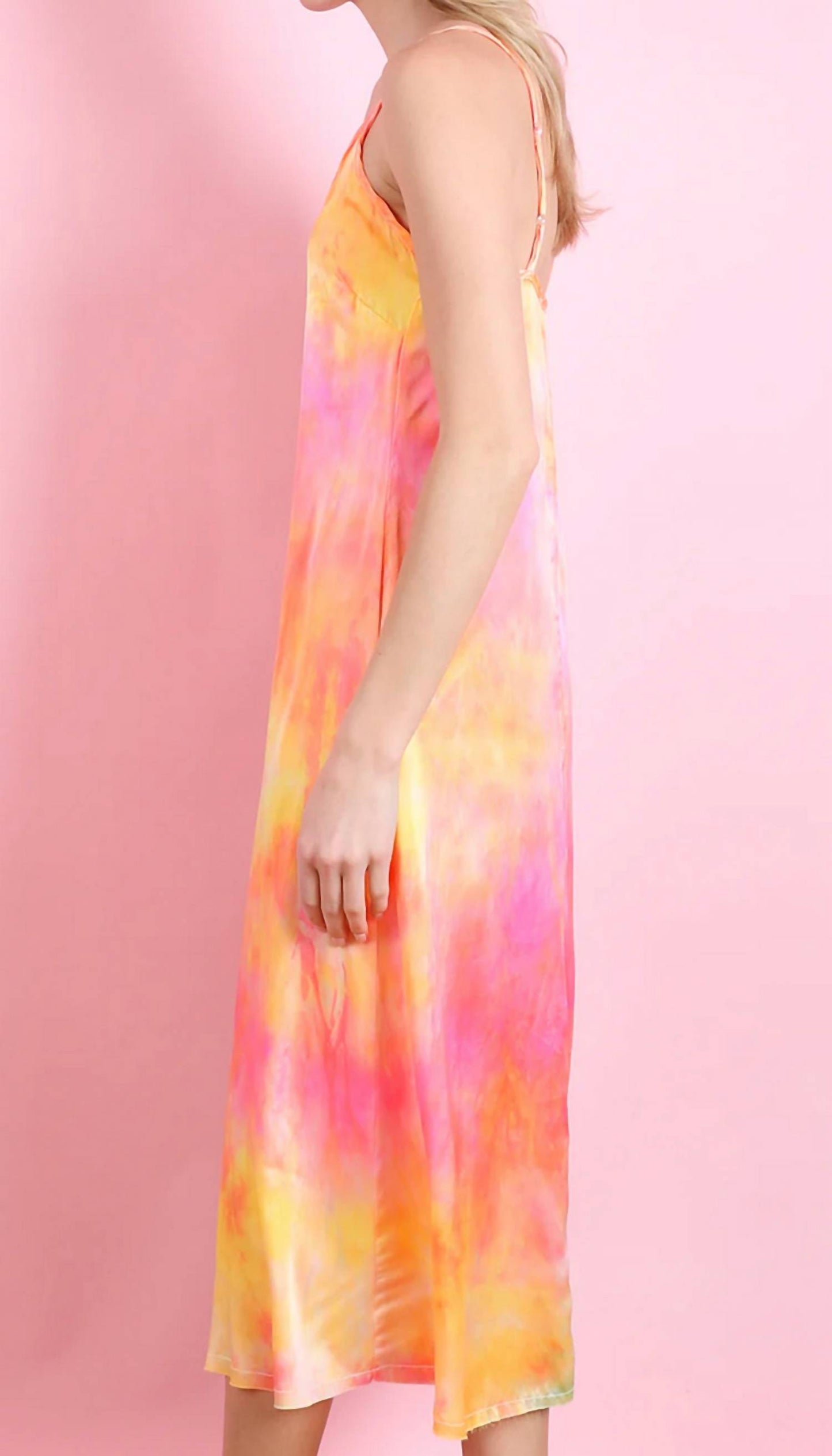 Silk Fanny Midi Dress