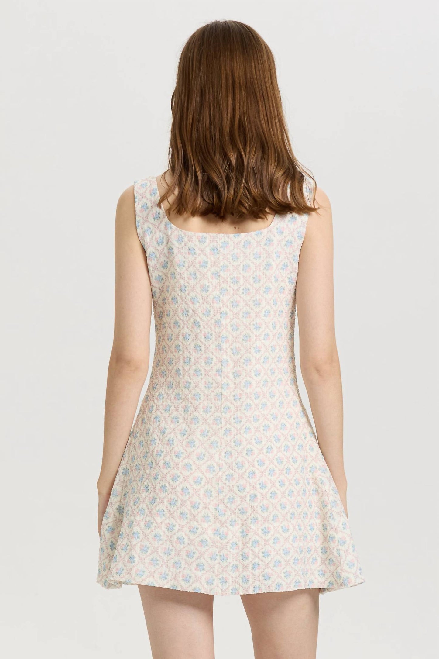 Floral Print Mini Dress
