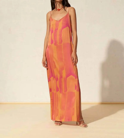 Fete Imperiale - Angelique V-neck Maxi Dress - Rack Hunt