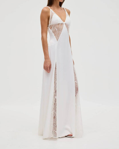 Inhale Panel Slip Dress