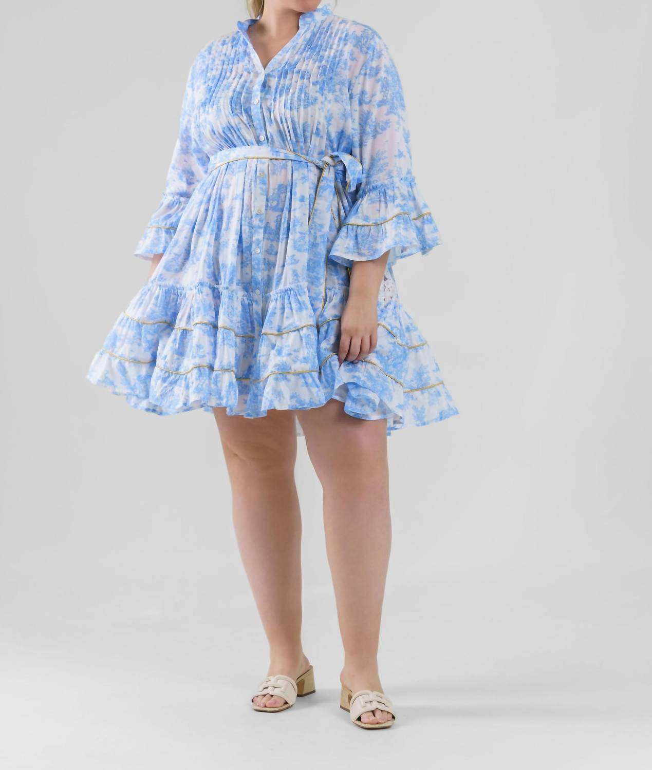 Pep's Cannes - Toile Capsule Mini Dress - Plus - Rack Hunt