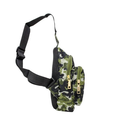 ZOMI GEMS + tiny treats - Boy's Camo Crossbody Sling Bag - Rack Hunt