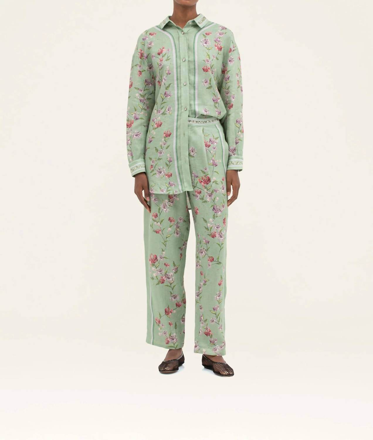 Agua by Agua Bendita - Florecer Honeysuckle Pants - Rack Hunt