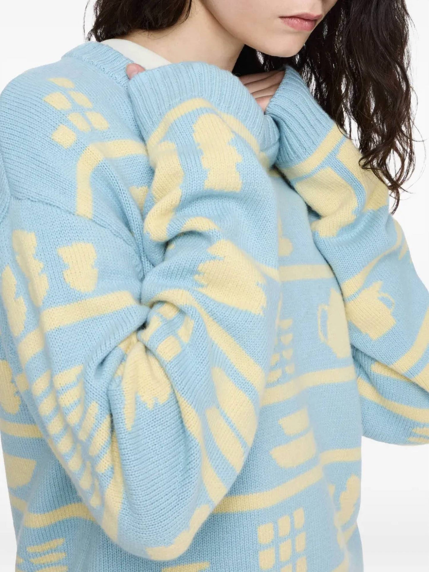 Crockery Jacquard Jumper