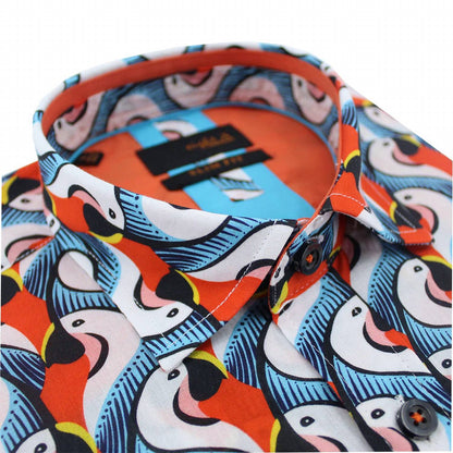Colorful Parrot Popart Shirt