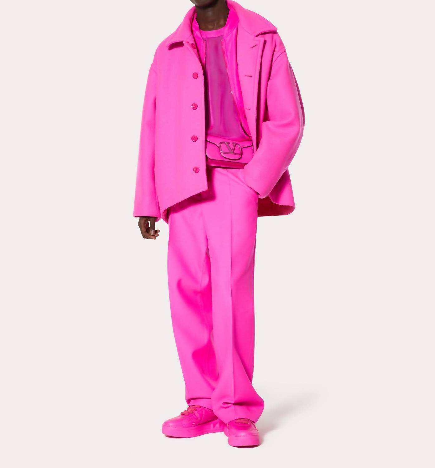 Valentino - Chiffon Crewneck Top - Rack Hunt