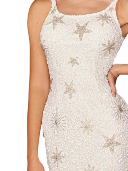 Aleta - Strappy Back Scoop Neck Dress - Rack Hunt