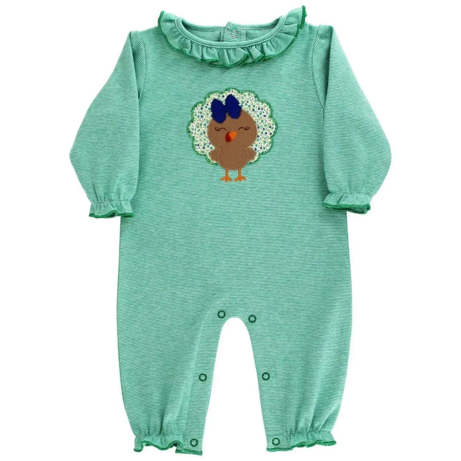Bailey Boys - Girls Turkey Tots Knit Romper - Rack Hunt