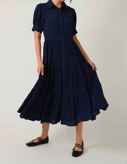 Madeleine Button-Down Midi Dress