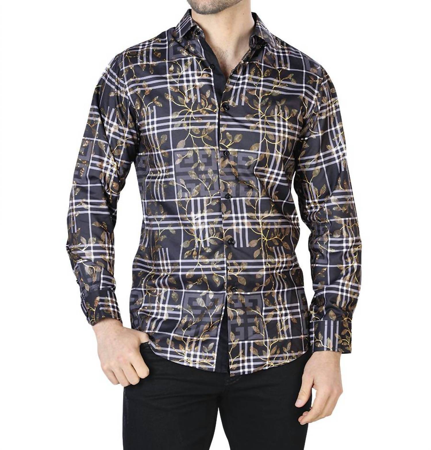 El Señor De Los Cielos - Casual Long Sleeve Shirt - Rack Hunt