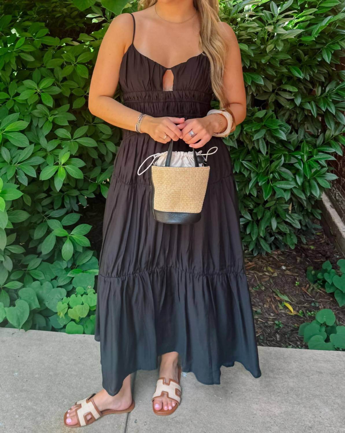 Lilbelle Charlotte - Kari Ruched Midi Dress - Rack Hunt -