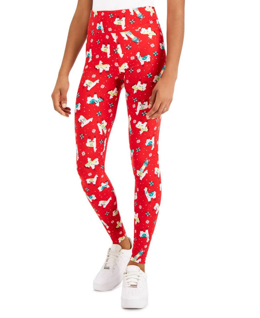 Juniors Holiday Printed Leggings