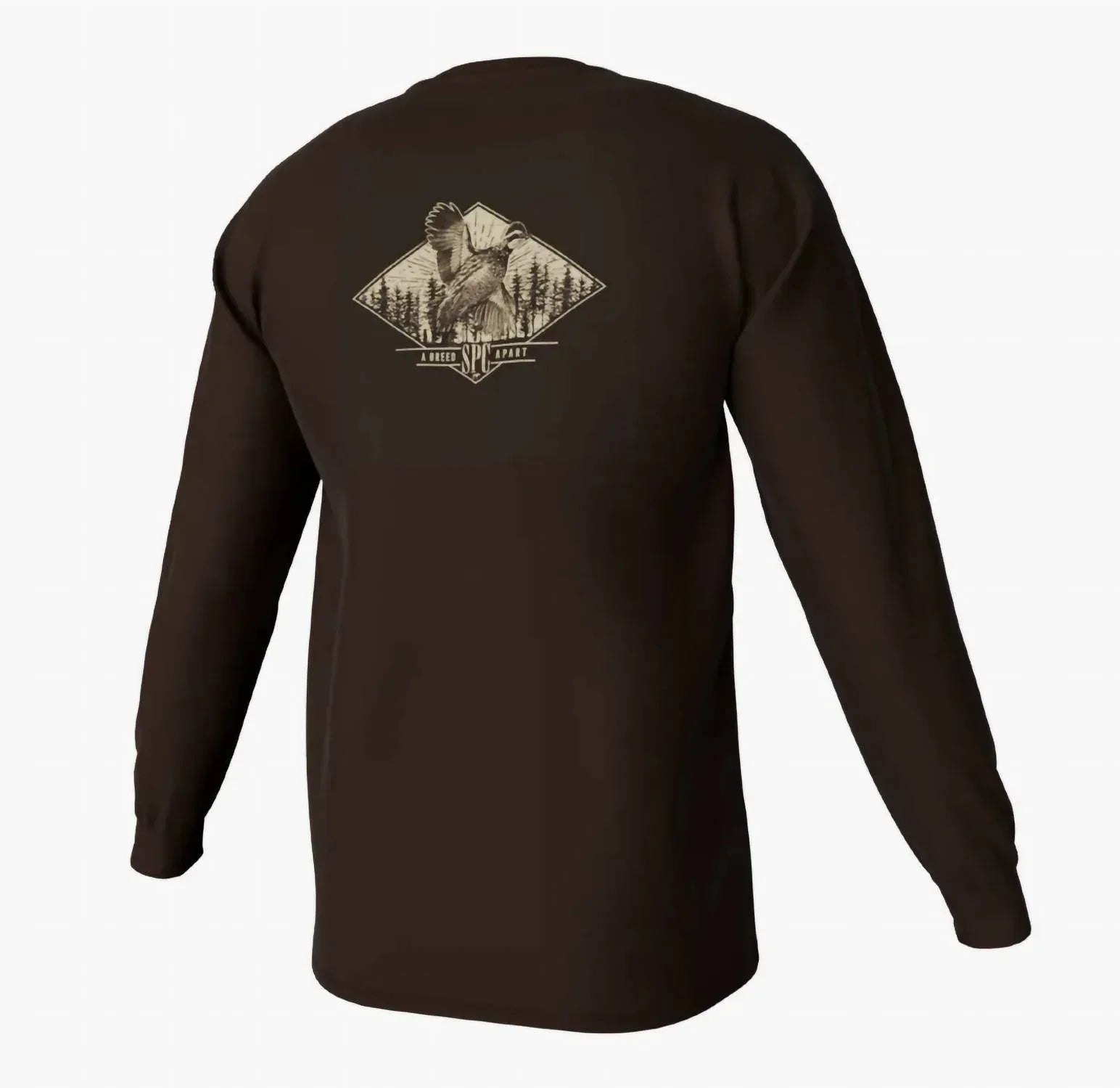 Southern Point Co. - Men's Diamond Quail Long Sleeve Tee - Rack Hunt