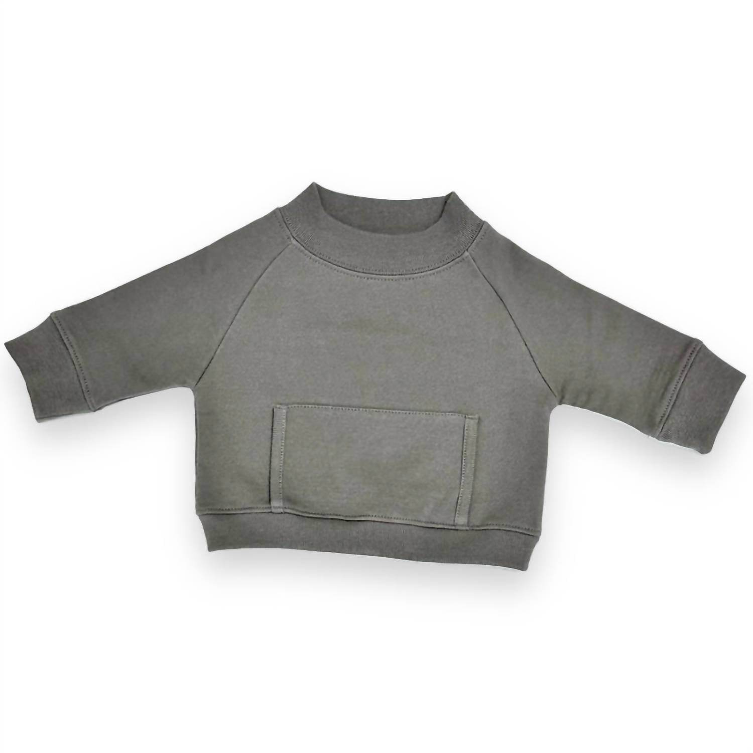 Tane - French Terry Wide Neck Raglan Pullover - Rack Hunt -