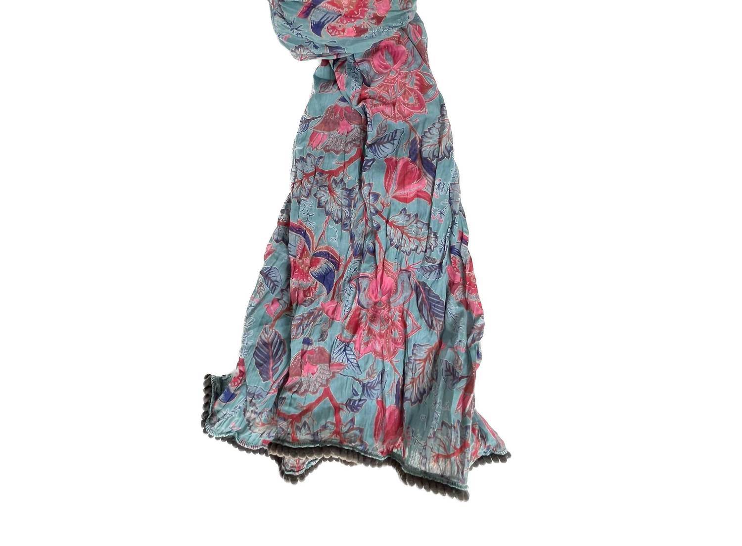 Little Journeys Chicago - Crinkled Cotton Scarf - Rack Hunt -