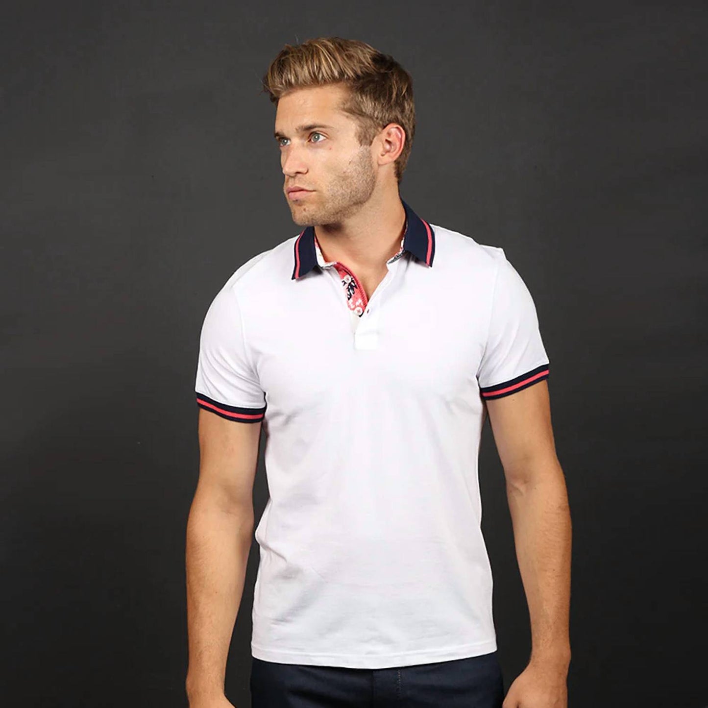 Polo Shirt With Trim