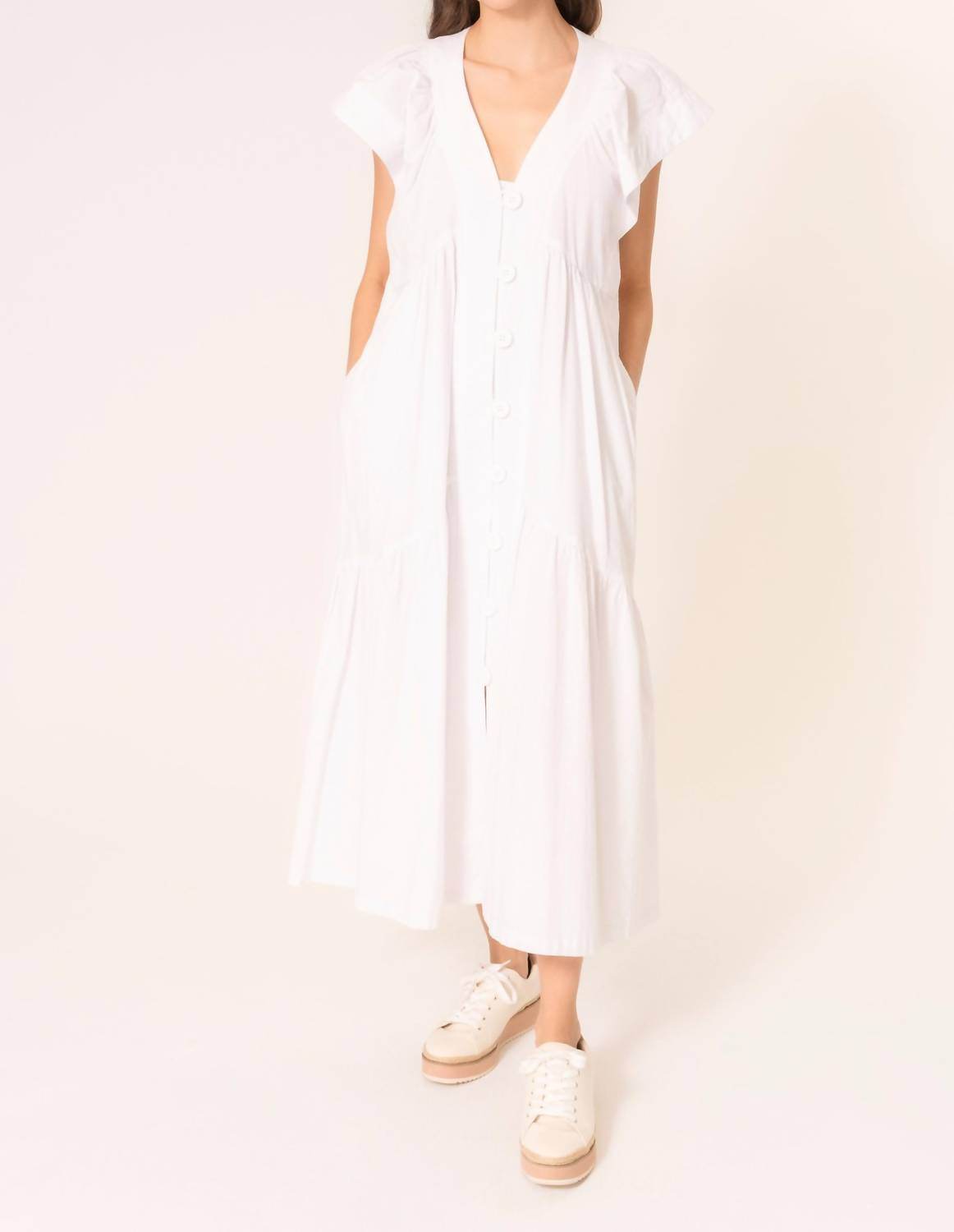 Area Stars - Bea Button Midi Dress - Rack Hunt -