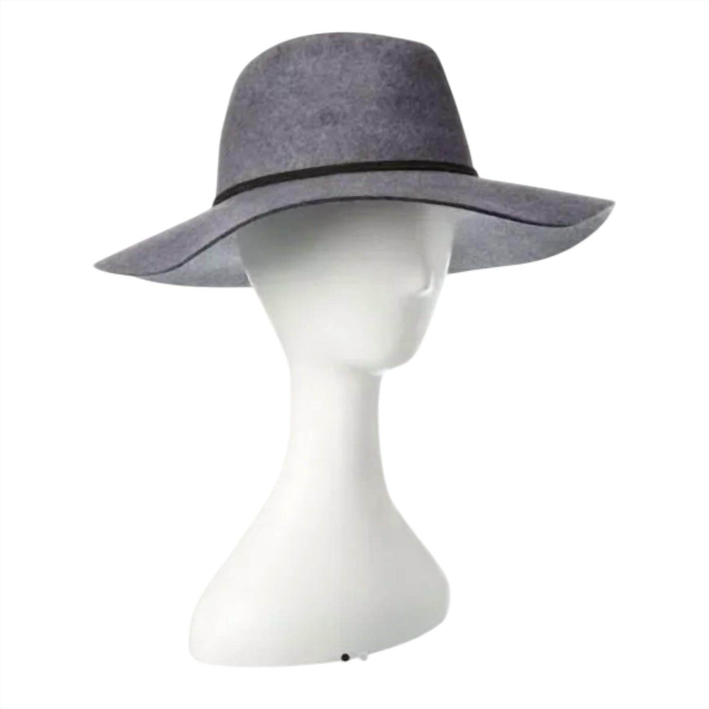 Phenix - Wide Brim Wool Leather Fedora Hat - Rack Hunt