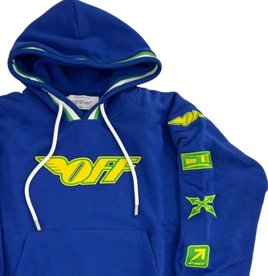 Off-White - Men's Lv Racing Skate Hoodie - Rack Hunt