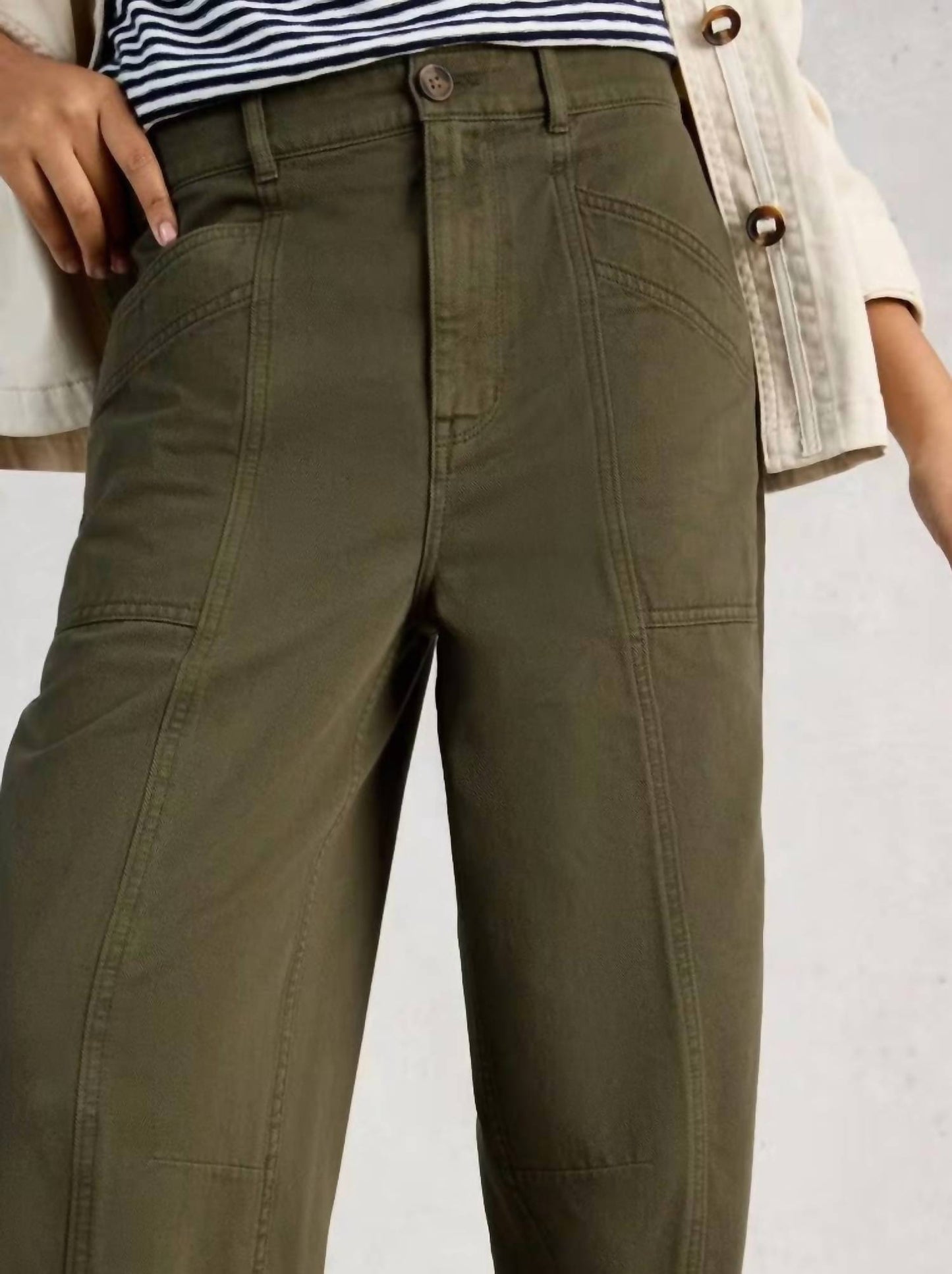 Aubrey Barrel Trousers