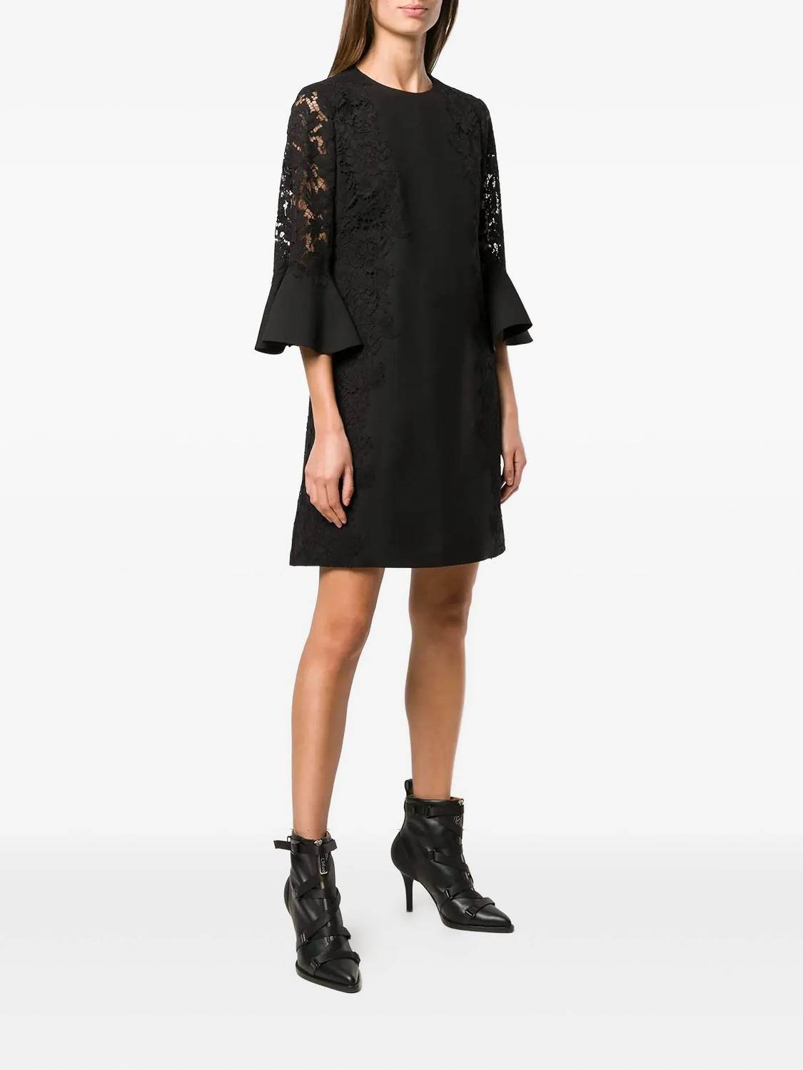 Valentino - Lace Round Neck Dress - Rack Hunt