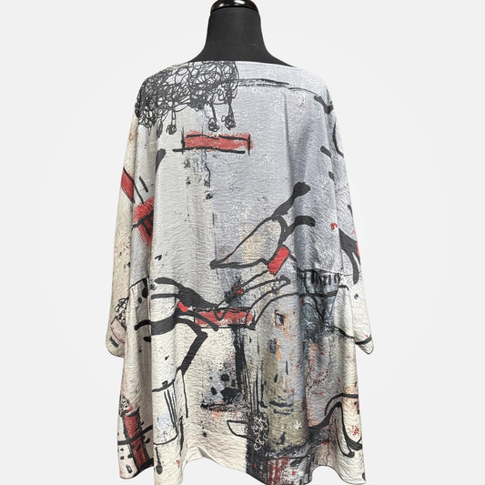 Women's Dog Butterfly Top