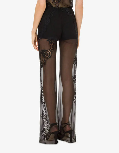 Alberta Ferretti - Organic Chiffon Culottes - Rack Hunt