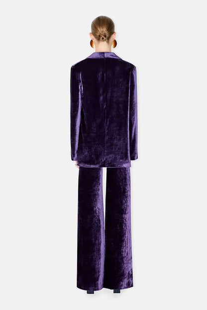 Galvan London - Julianne Velvet Blazer - Rack Hunt