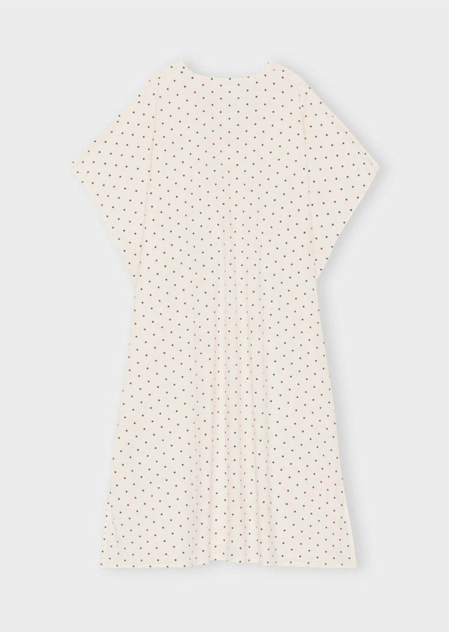 moshi moshi mind - Black Dotted Kaftan - Rack Hunt -