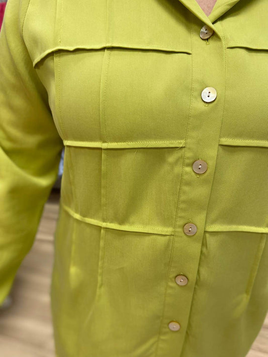 TooFan - Squares Long Sleeve Top - Rack Hunt -