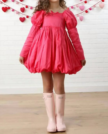 Ooh! La, La! Couture - Girls Simone Bubble Sleeve Skirt Dress - Rack Hunt