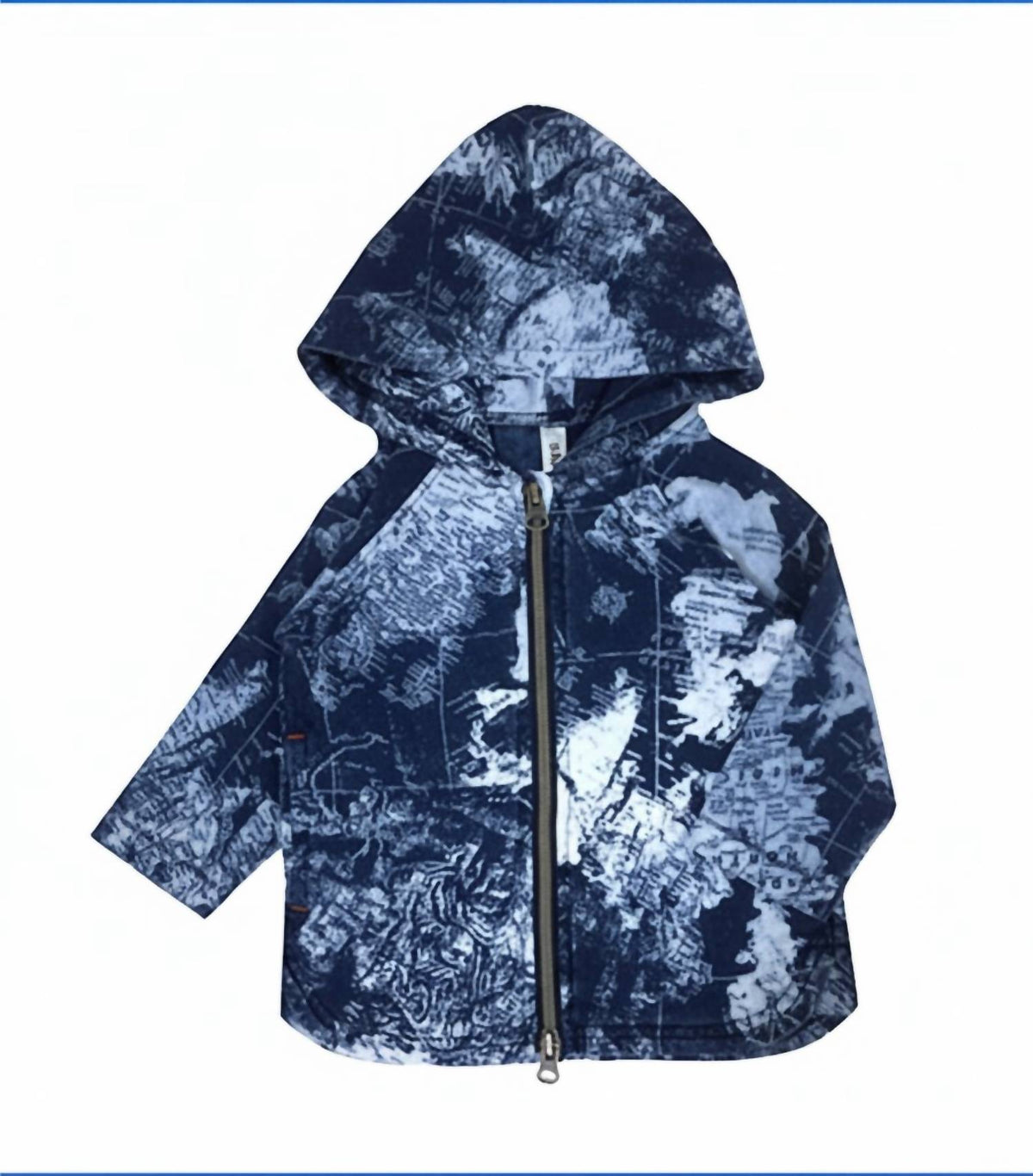 Kids Globetrotter Zip Up Hoodie