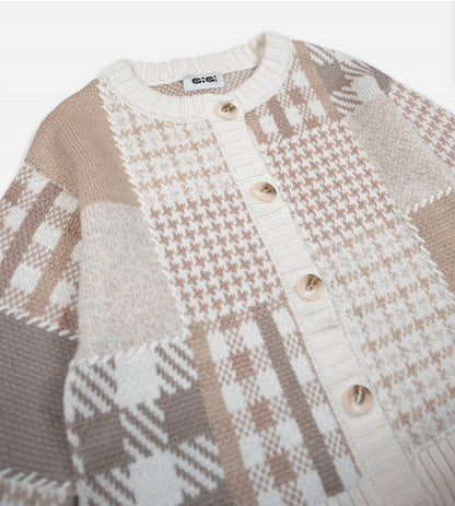 Women's Patchwork Cardigan