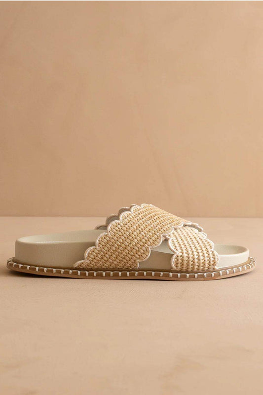 Lilbelle Charlotte - Women's Fabby Raffia Slide - Rack Hunt -