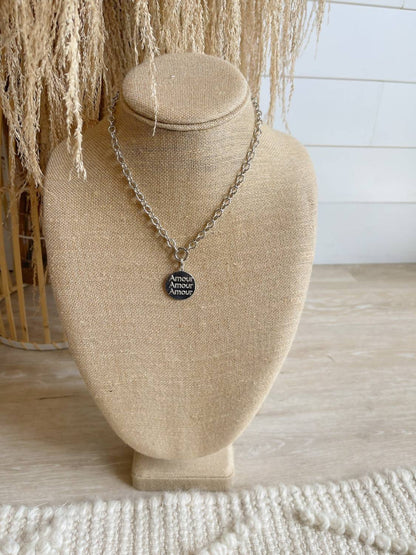 Women's Amour Pendant Necklace